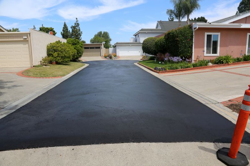 Asphalt Driveway with Sealcoat
